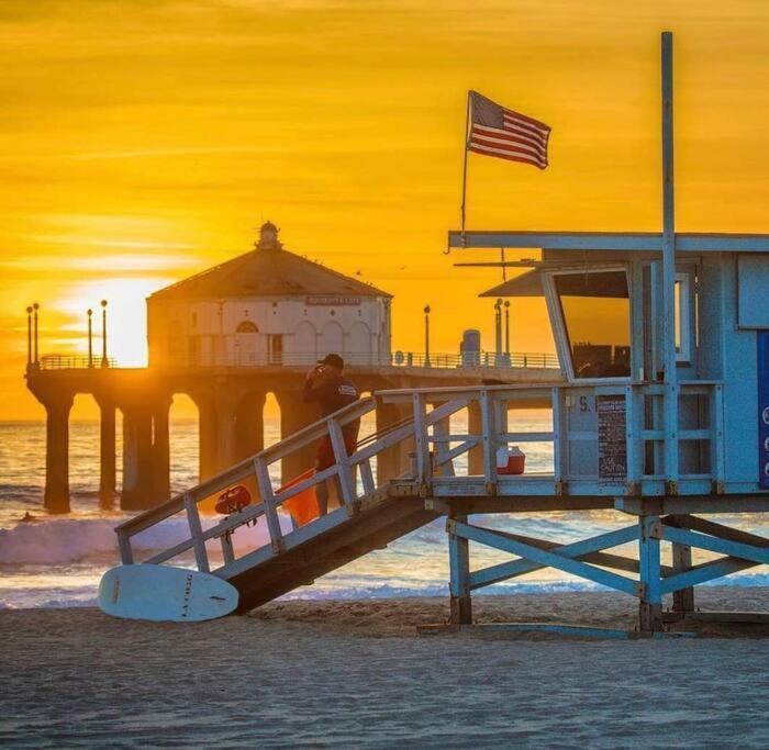 Brand New Ocean-View Beach Home Steps To The Sand! Manhattan Beach Kültér fotó