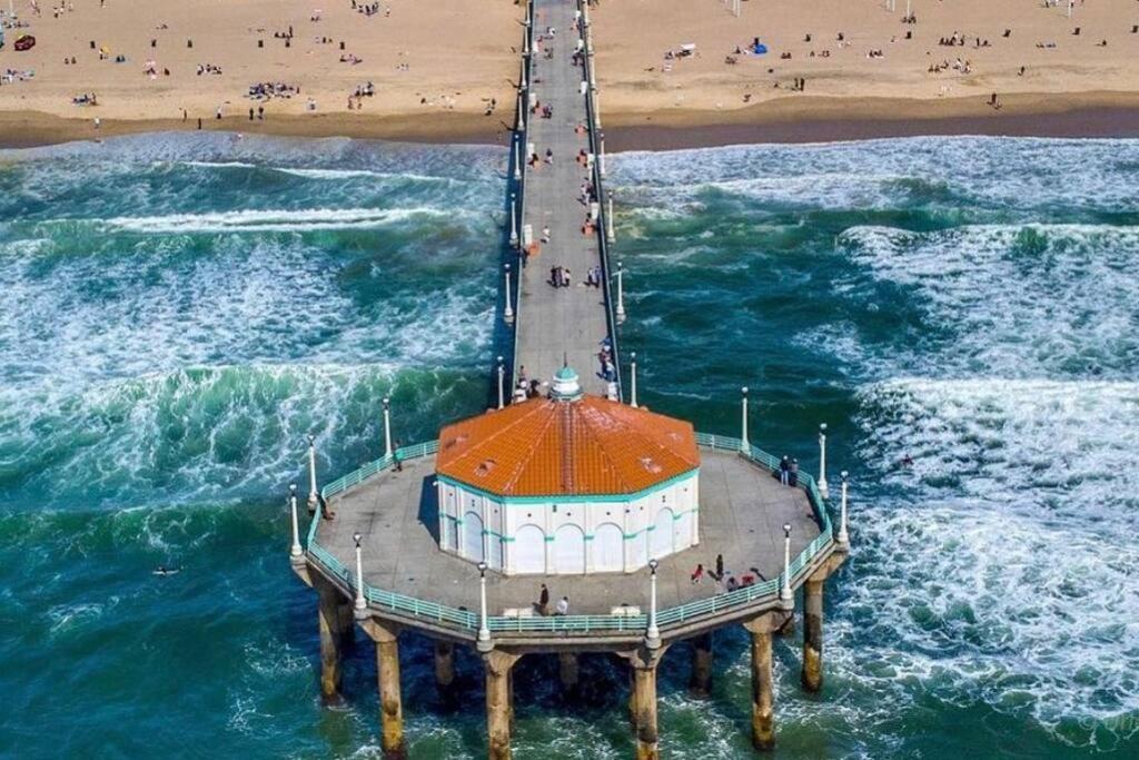 Brand New Ocean-View Beach Home Steps To The Sand! Manhattan Beach Kültér fotó