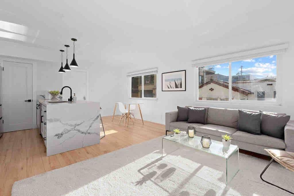 Brand New Ocean-View Beach Home Steps To The Sand! Manhattan Beach Kültér fotó